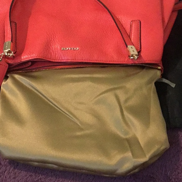 EUC Coach Madison Cafe Leather Satchel & Hangtags 27859 - Picture 14 of 16